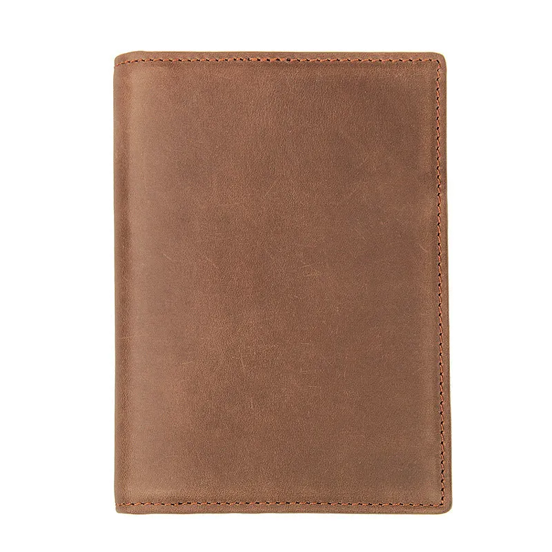 Vintage RFID Leather Passport Case 8190