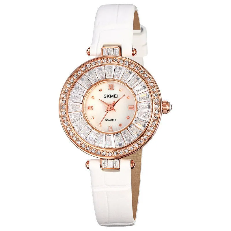 Watches Fashion Luxury Diamond Wristwatches Women Watch Waterproof Female Clock Time Watch