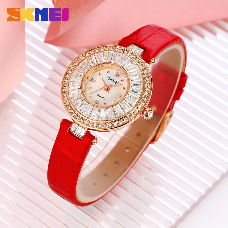 Watches Fashion Luxury Diamond Wristwatches Women Watch Waterproof Female Clock Time Watch