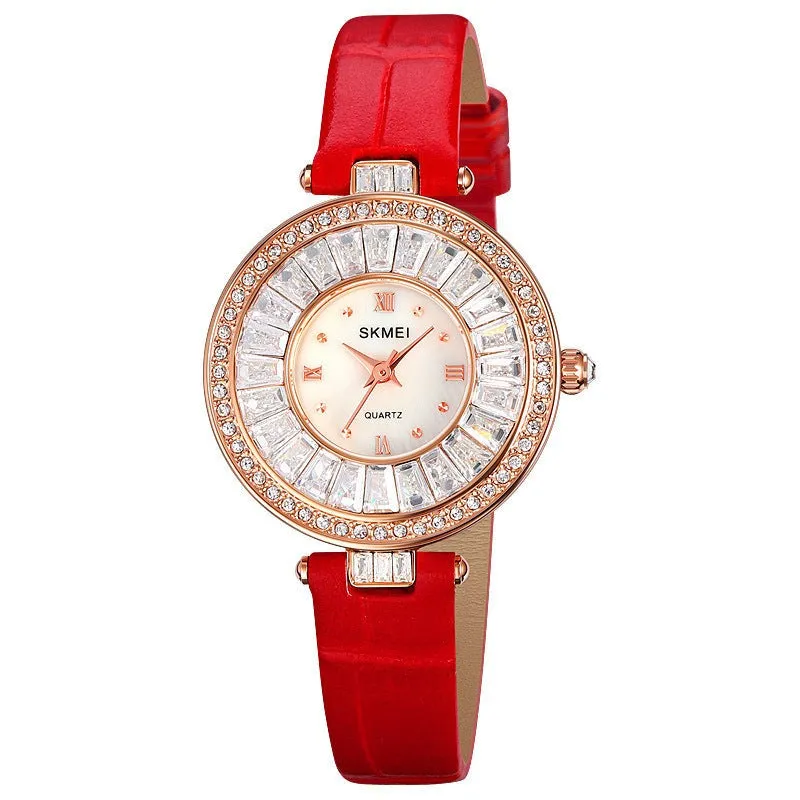 Watches Fashion Luxury Diamond Wristwatches Women Watch Waterproof Female Clock Time Watch