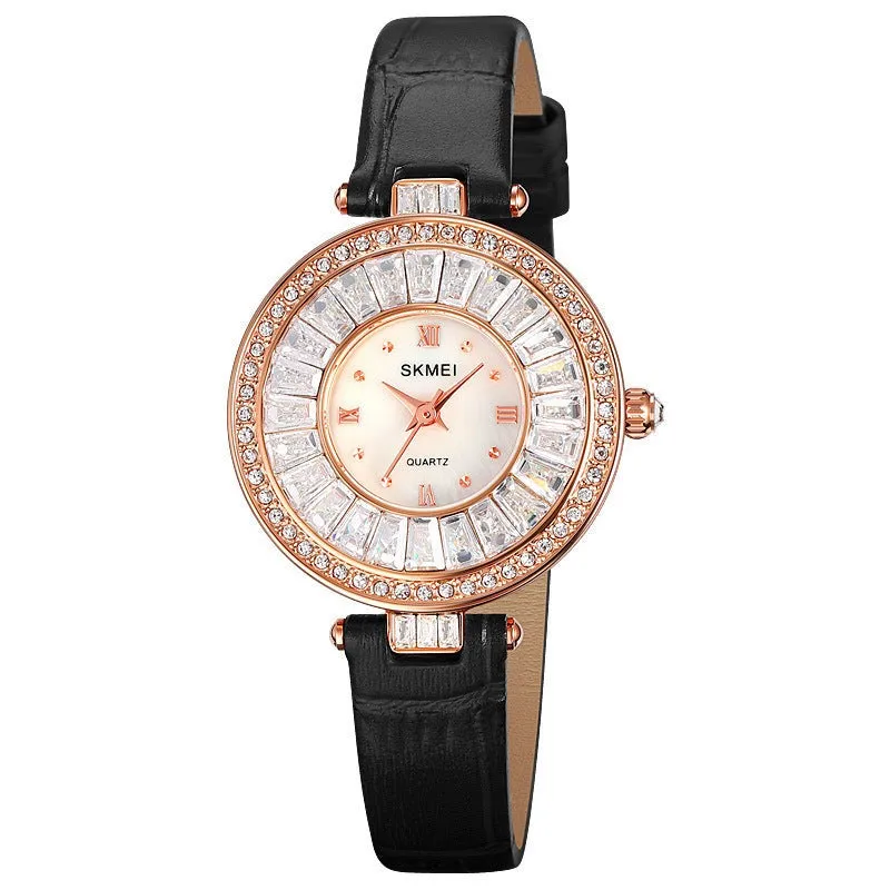 Watches Fashion Luxury Diamond Wristwatches Women Watch Waterproof Female Clock Time Watch