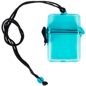 Waterproof Snap Lock Canister With Gasket Seal & Adjustable Hanging Cord