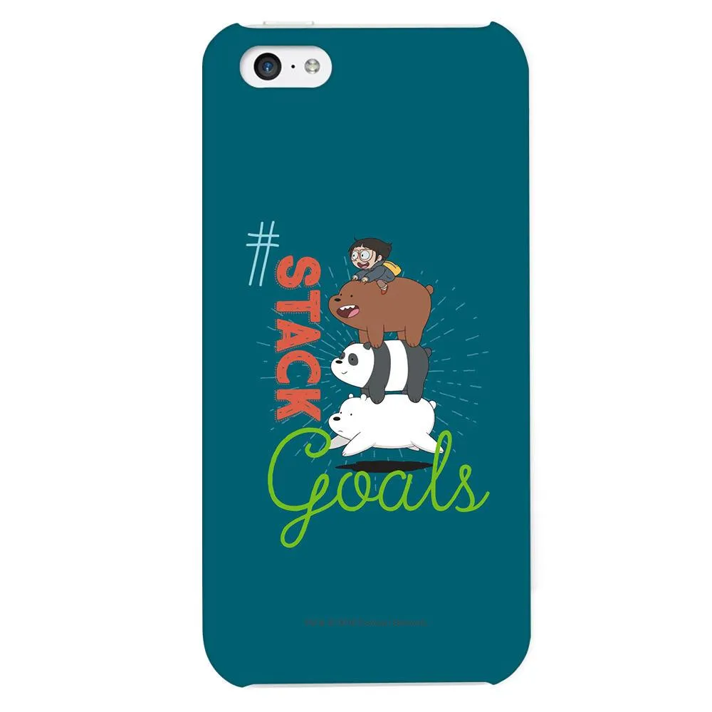 We Bare Bears Stack Goals Phone Case for iPhone and Galaxy