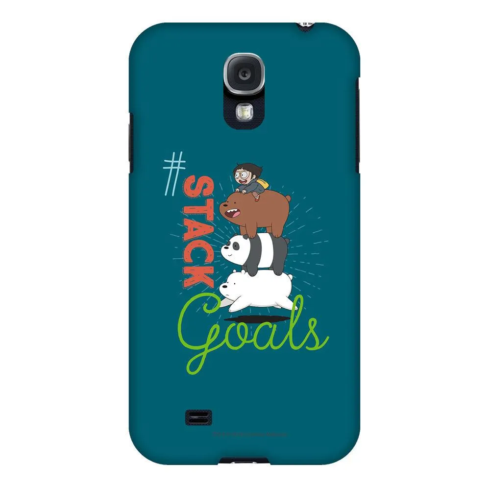 We Bare Bears Stack Goals Phone Case for iPhone and Galaxy