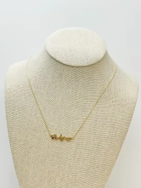 'Wifey' Gold Dipped Pendant Necklace