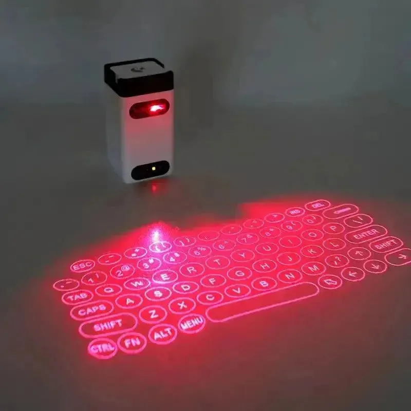 Wireless Laser Projection Virtual Keyboard