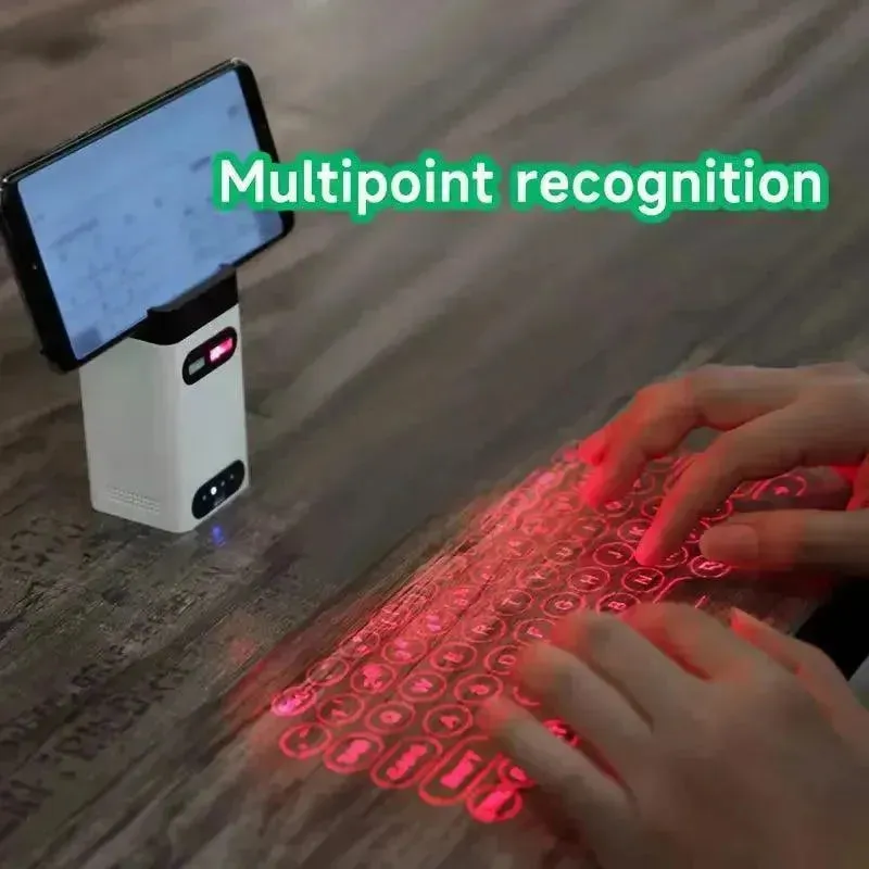 Wireless Laser Projection Virtual Keyboard