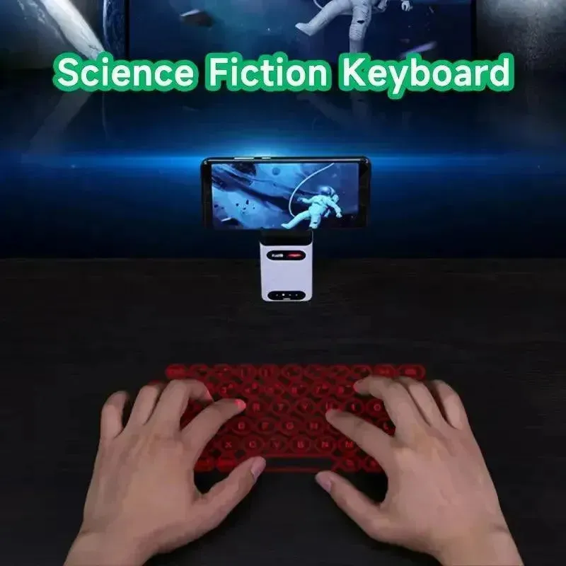 Wireless Laser Projection Virtual Keyboard