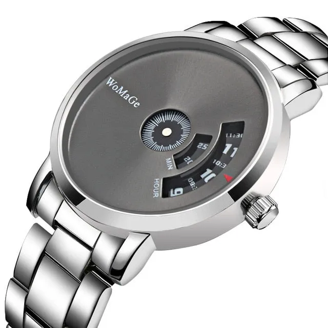 womage branded men's waterproof watch