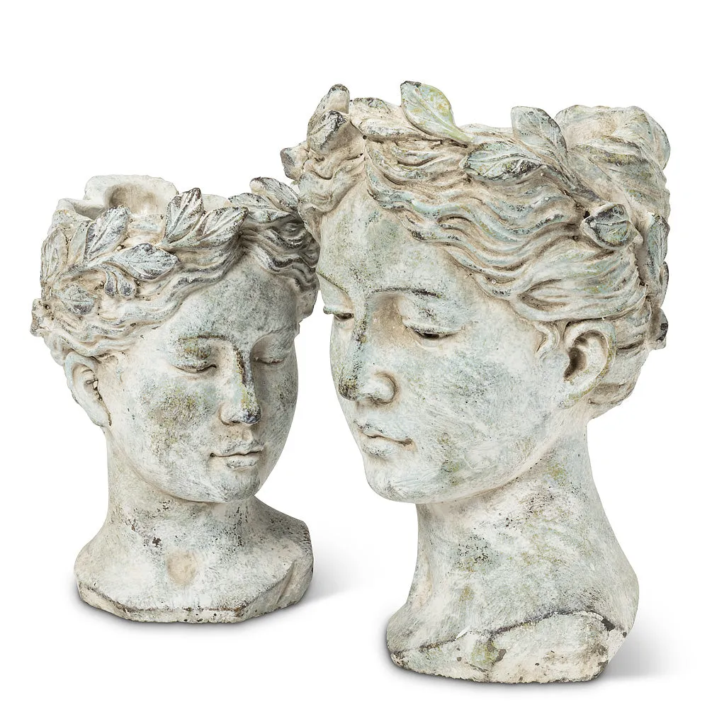 Woman Head Planter - Large