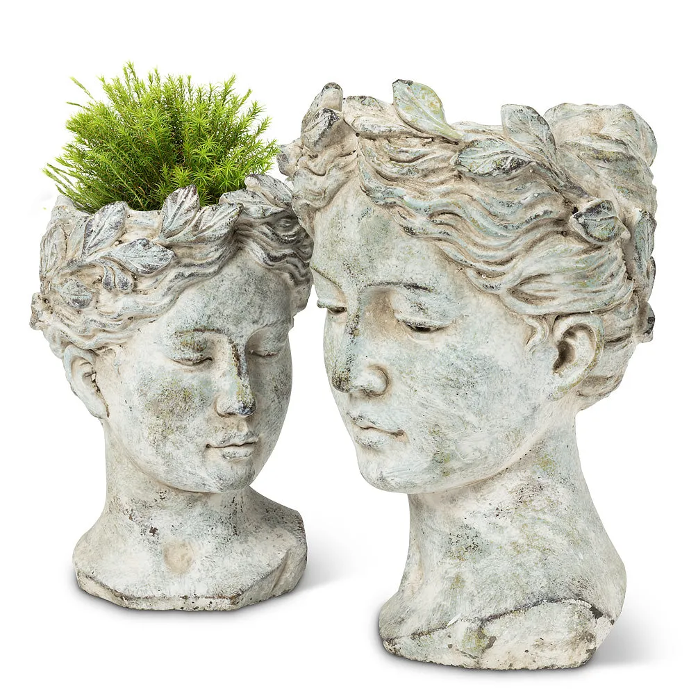 Woman Head Planter - Large