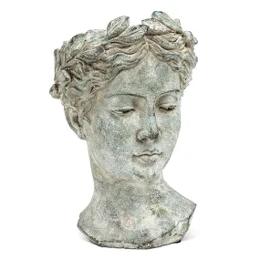 Woman Head Planter - Large