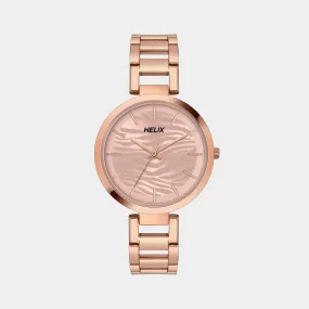 Women's Rose Gold Analog Stainless Steel Watch TW054HL01