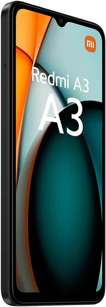 Xiaomi Redmi A3 – 64GB Storage, 3GB RAM, Dual SIM, Unlocked Smartphone, Midnight Black