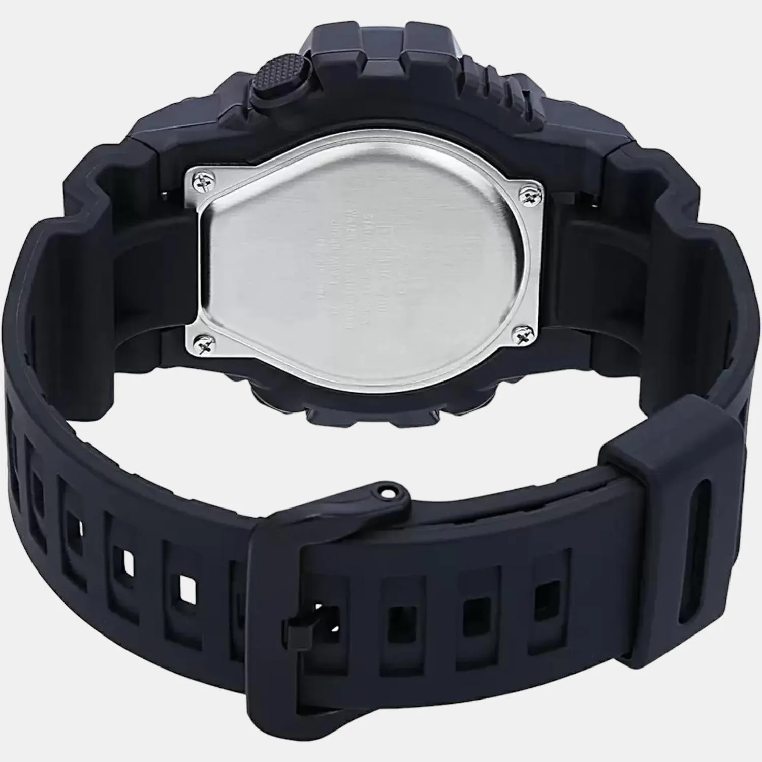 Youth Men's Black Analog-Digital Resin Watch D154 - HDC-700-1AVDF