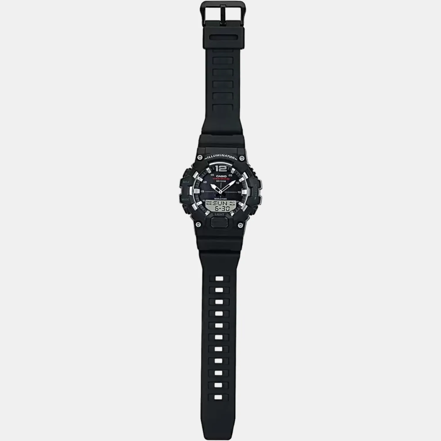 Youth Men's Black Analog-Digital Resin Watch D154 - HDC-700-1AVDF