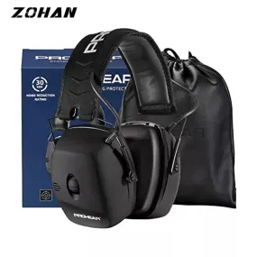 ZOHAN Tactical Electronic Shooting EarMuffs Military Headset Hunting Protection Hearing Sound Amplification Earmuffs Upgrade